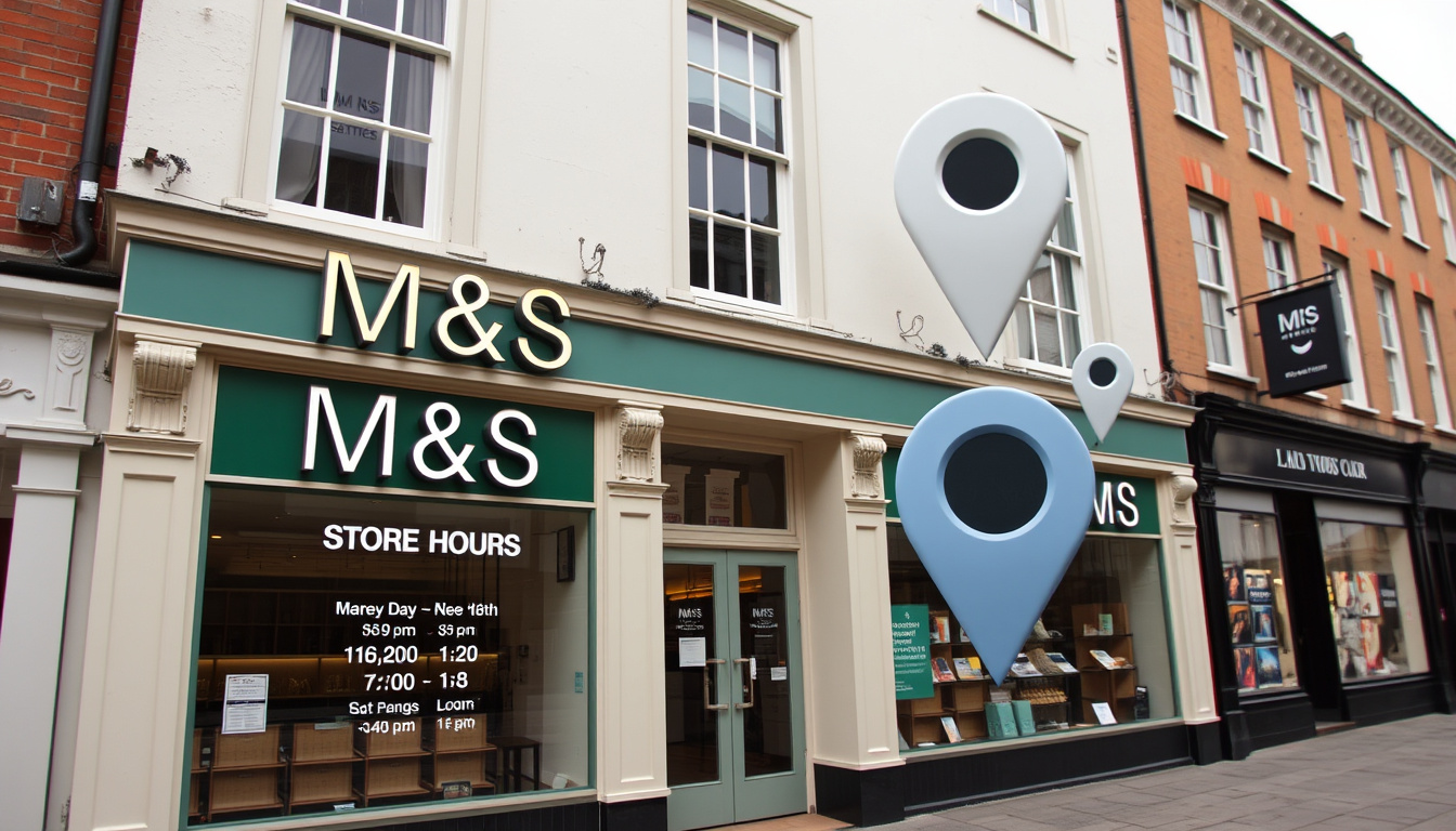 M and S Near Me - UK Store Locations, Hours and Services - Daily UK Post